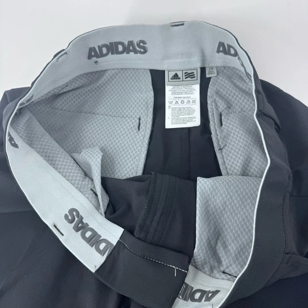 Adidas Men's‎ Black Flat Front Shorts